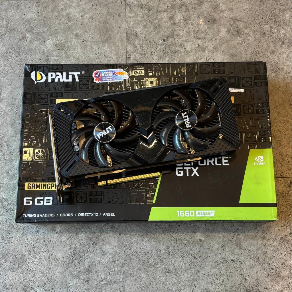 PALIT GEFORCE GTX 1660 SUPER GAMING PRO 6GB GDDR6 NVIDIA VGA / 1660S