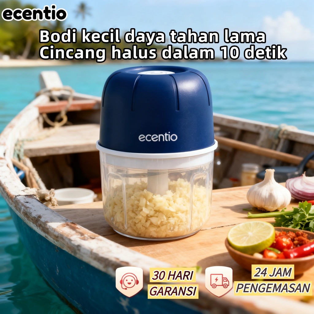 ecentio mini cooper 6 pisau kapsul coper Mixer blender bumbu portable mitochiba alat dapur bumbu lis