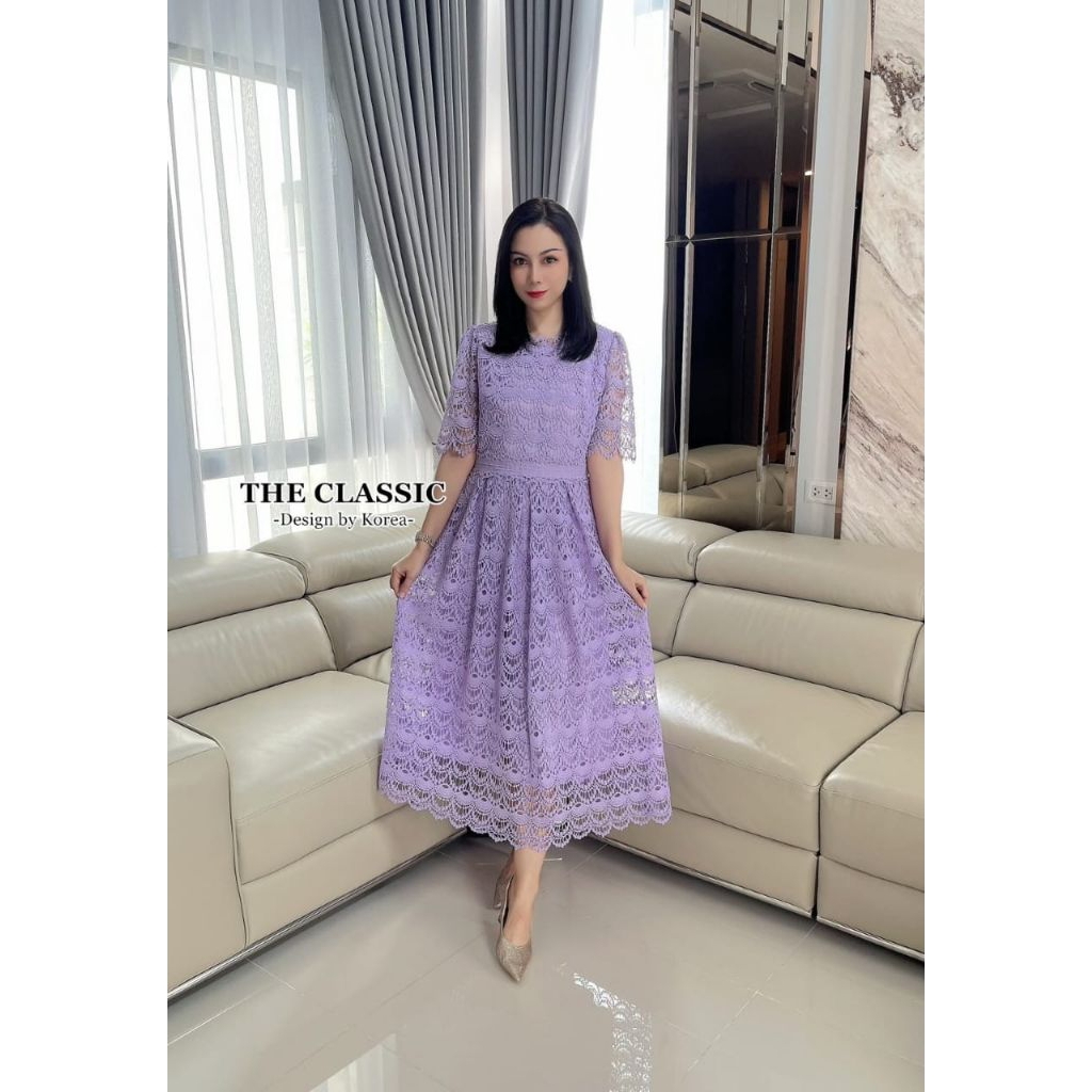 Dress Brokat Bangkok Terbaru