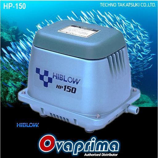Techno Takatsuki HP150 Hiblow Air Pump Blower Aquarium/Kolam/Limbah HP-150