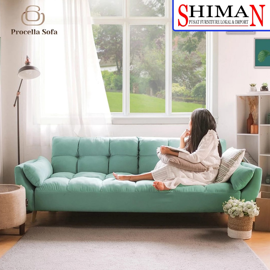 Sofa Bed Procella Cloud | Sofa Ruang Tamu | Sofa Bed Minimalis