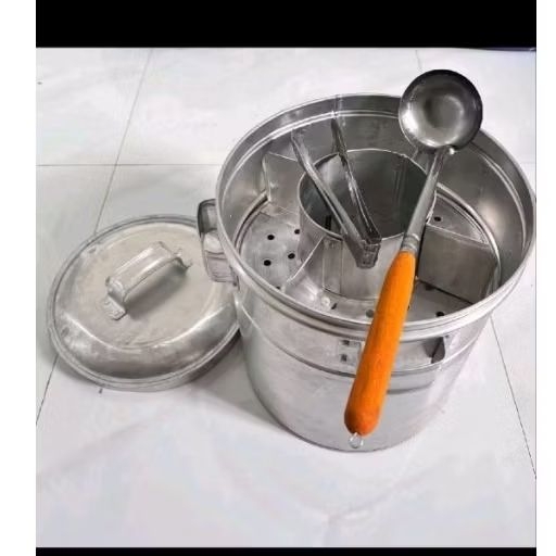 Dandang Bakso 30cm ALMINI LENGKAP