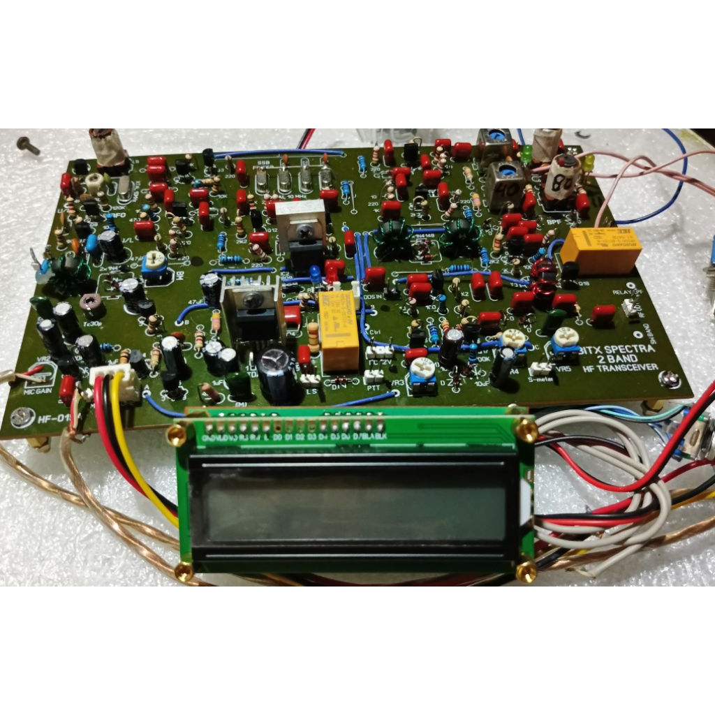 exsaiter hf 2 band dan dds lcd