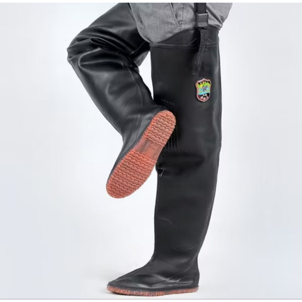 Sepatu boot petani sawah full karet (baca deskripsi)