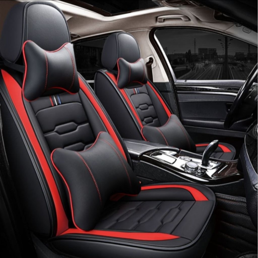 sarung jok mobil Toyota Avanza 2017 fullseat bahan  kulit sintetis