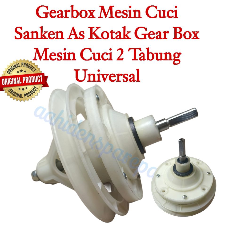Gearbox Mesin Cuci Sanken As Kotak gigi 10 – Gear Box Mesin Cuci 2 Tabung Universal