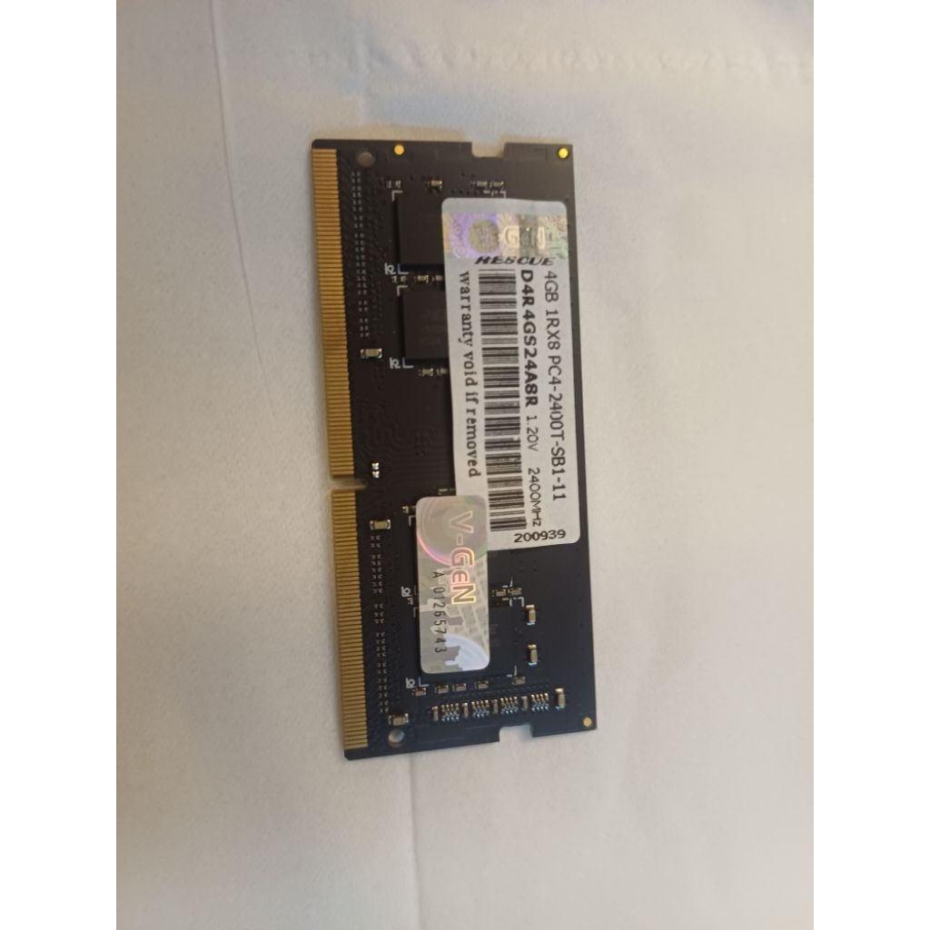 memory sodim ddr4 4 gb