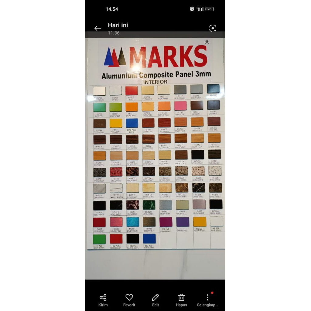 Lemari bawah tangga aluminium bisa custom ukuran dan warna