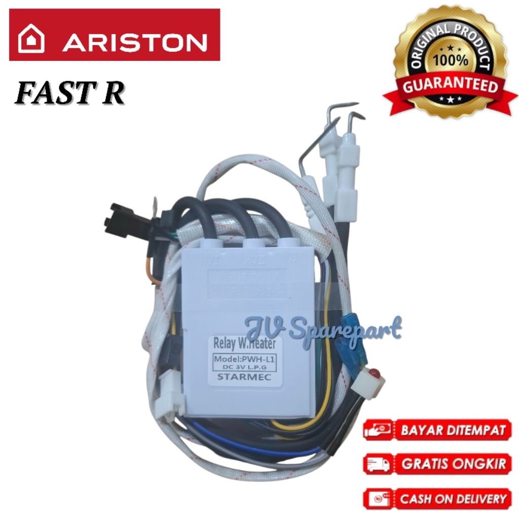 MODUL PEMANTIK ARISTON FAST R5L PULSE IGNITION WATER HEATER GAS LPG PEMANAS AIR