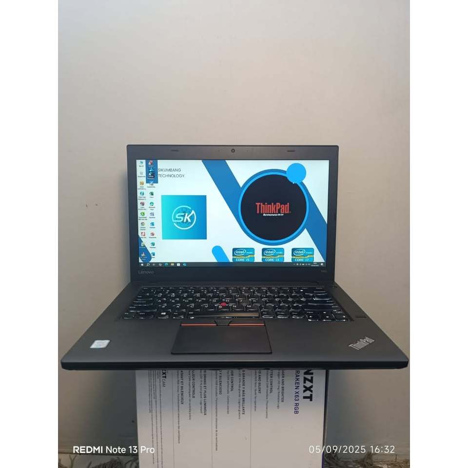 Laptop Second Lenovo ThinkPad T460 | i7-6500U | 8GB RAM | 256GB SSD | Dual VGA | 14” FHD