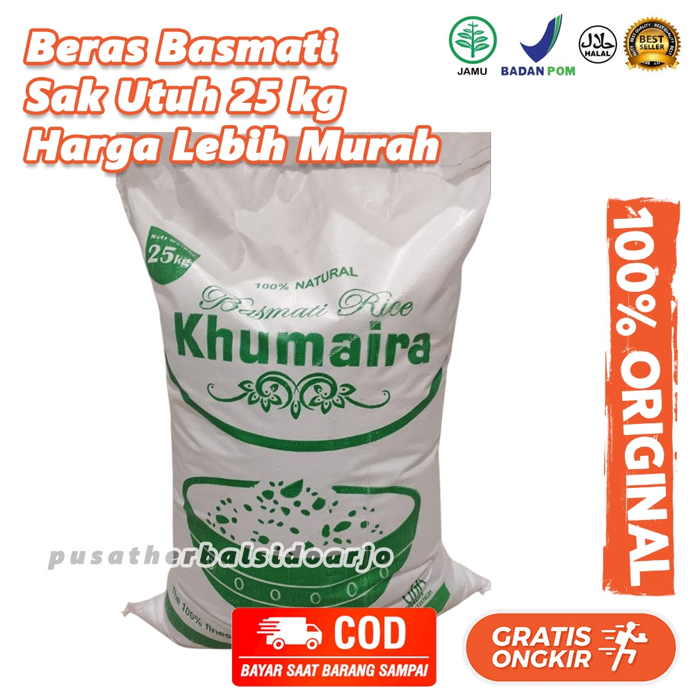 Beras Basmati 25 kg 1 Sak Best Quality Basmati Rice 25kg