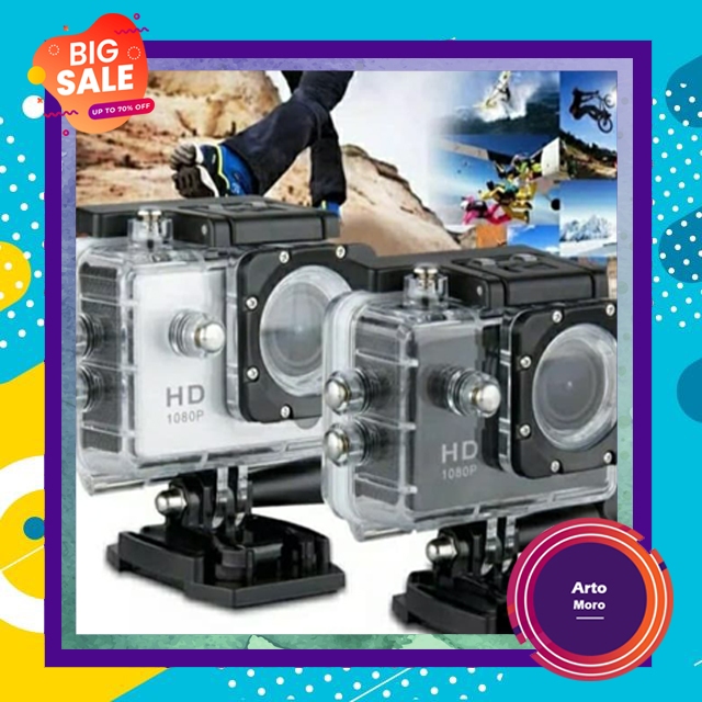 Action Camera Non Wifi Sports Cam Action Camera Sport Mini Action Cam Vlog 1080P