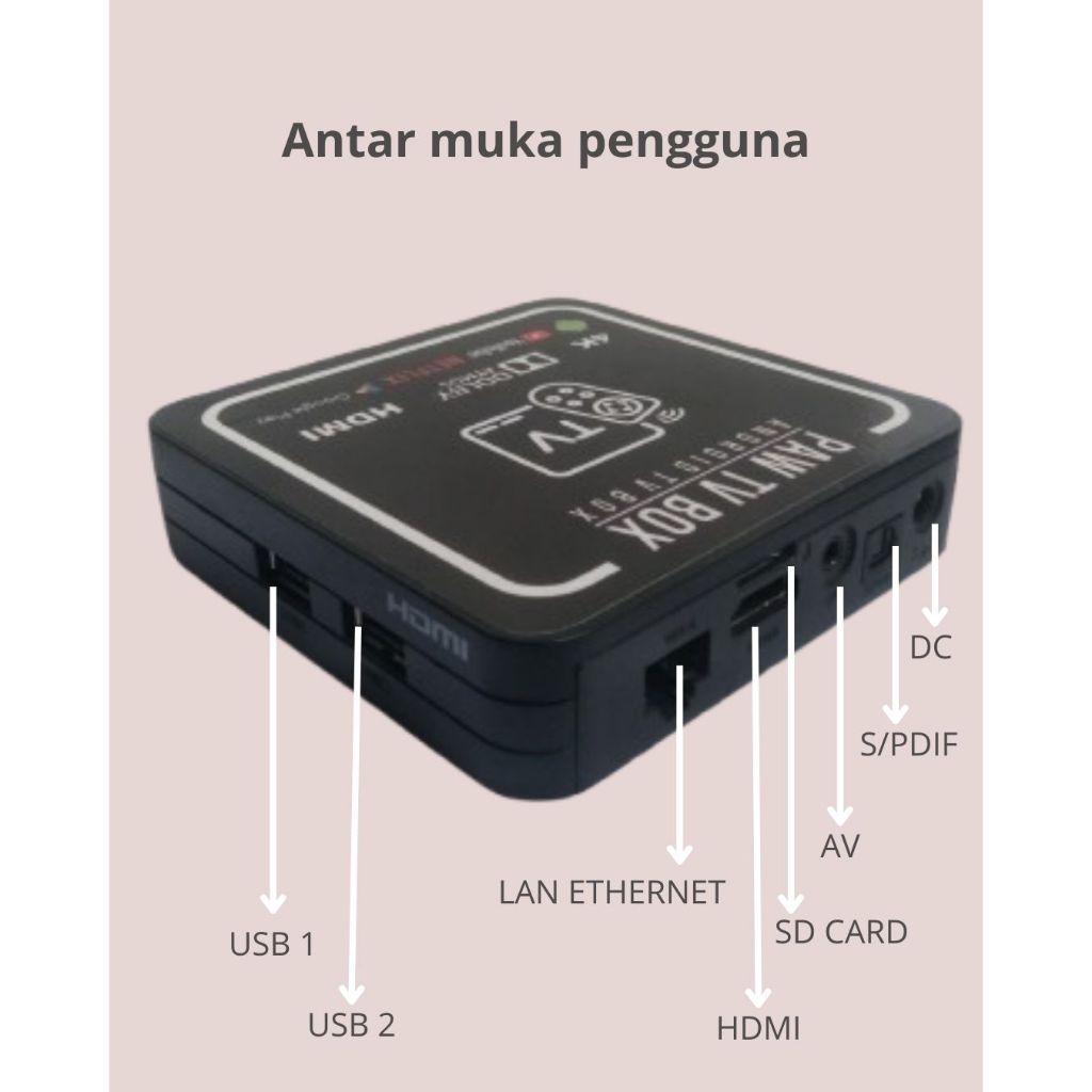 BESTPROMO Android TV Box V,5 Android 10 Google Certified