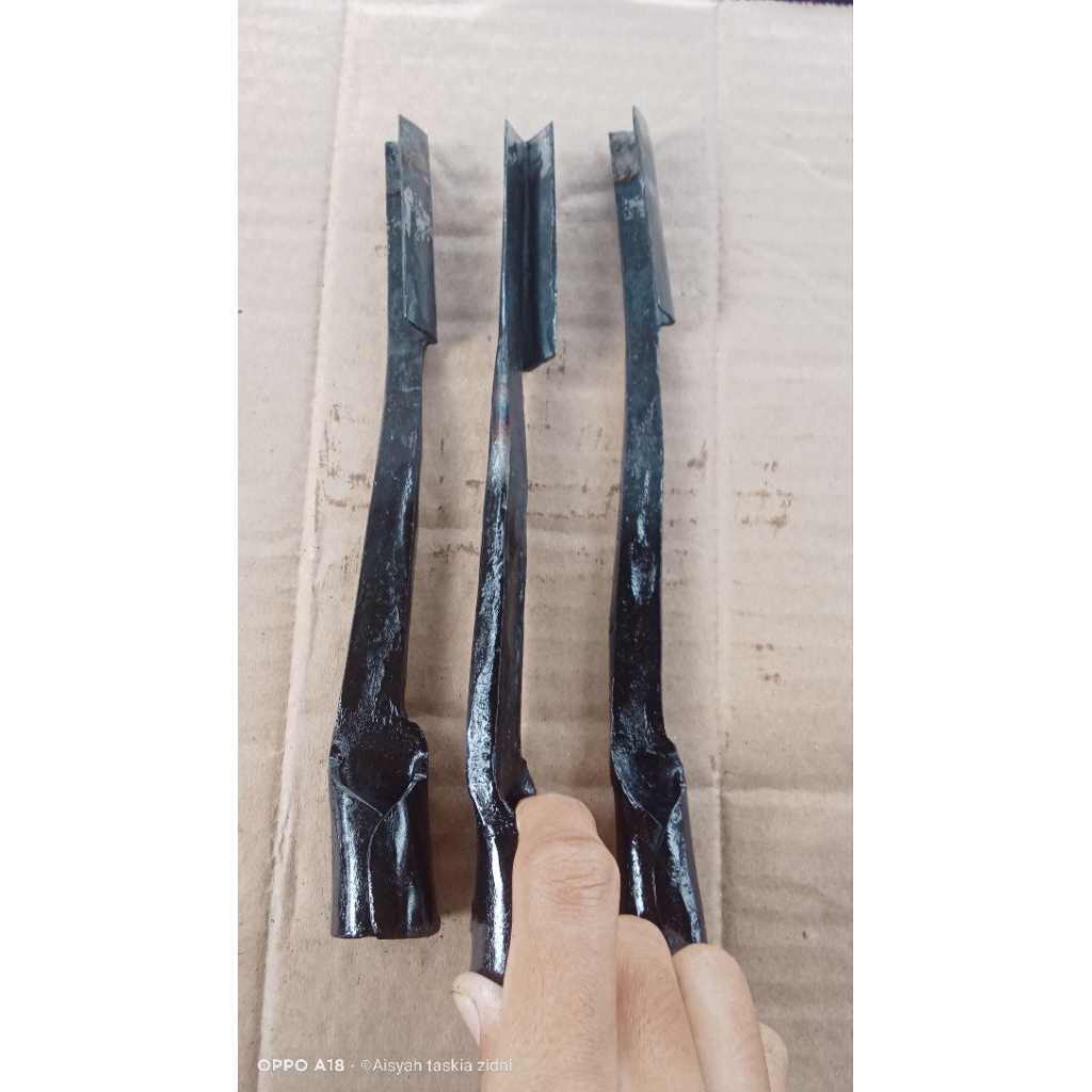 pisau sadap dorong /pahat sorong /pisau sadap karet