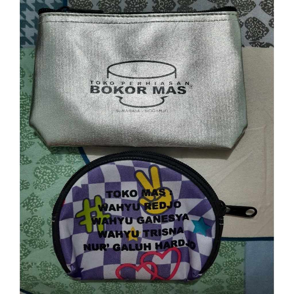 2pc Dompet Pouch Bokor Mas Wahyu Redjo