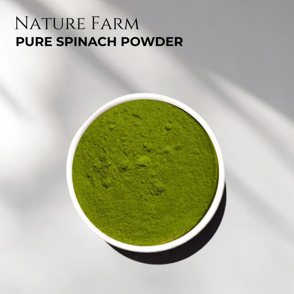 Nature Farm Premium Bubuk Bayam Murni - Pure Spinach Powder 500gr 1kg Vegetables powder