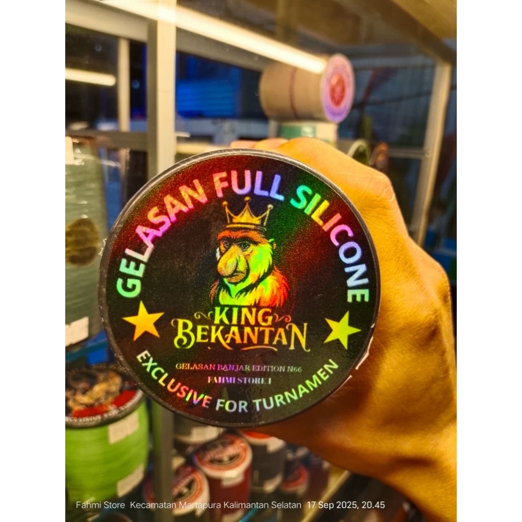 Gelasan Banjar 6000yard King Bekantan N66 Bobin Hijau