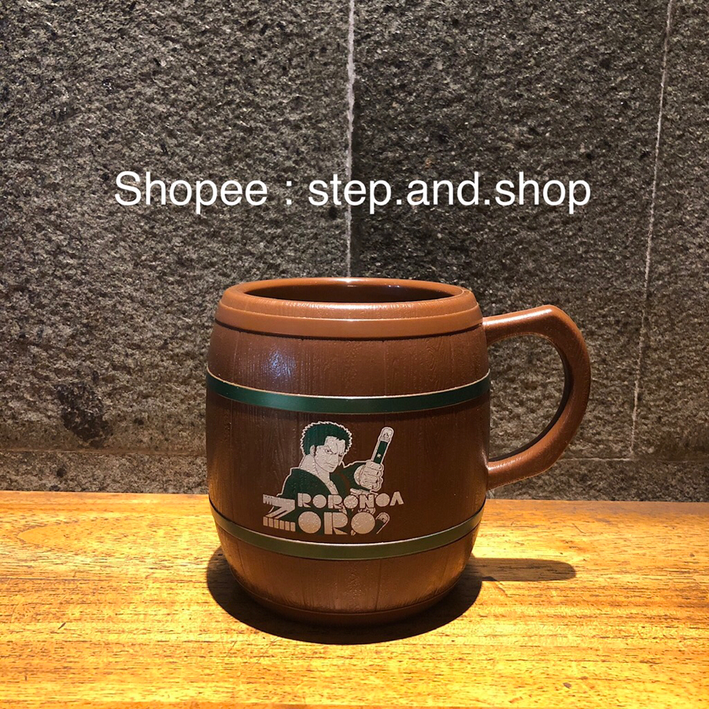 One Piece Mug Barrel Universal Studios Summer 2024 - Roronoa Zoro - Rare Limited Edition