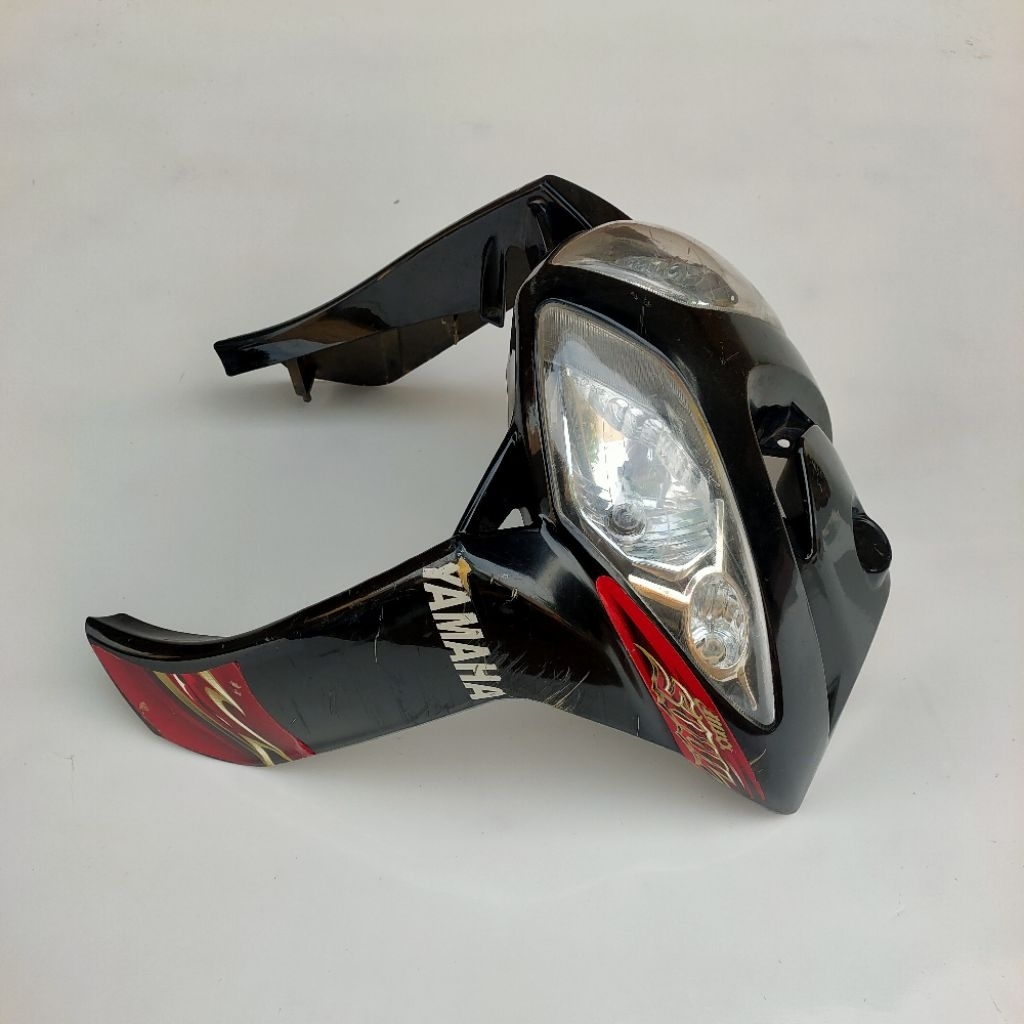 FULLSET Cover Tameng Lampu Depan Set MIO SOUL MX THAILAND Lampu Mata Dua original Seken