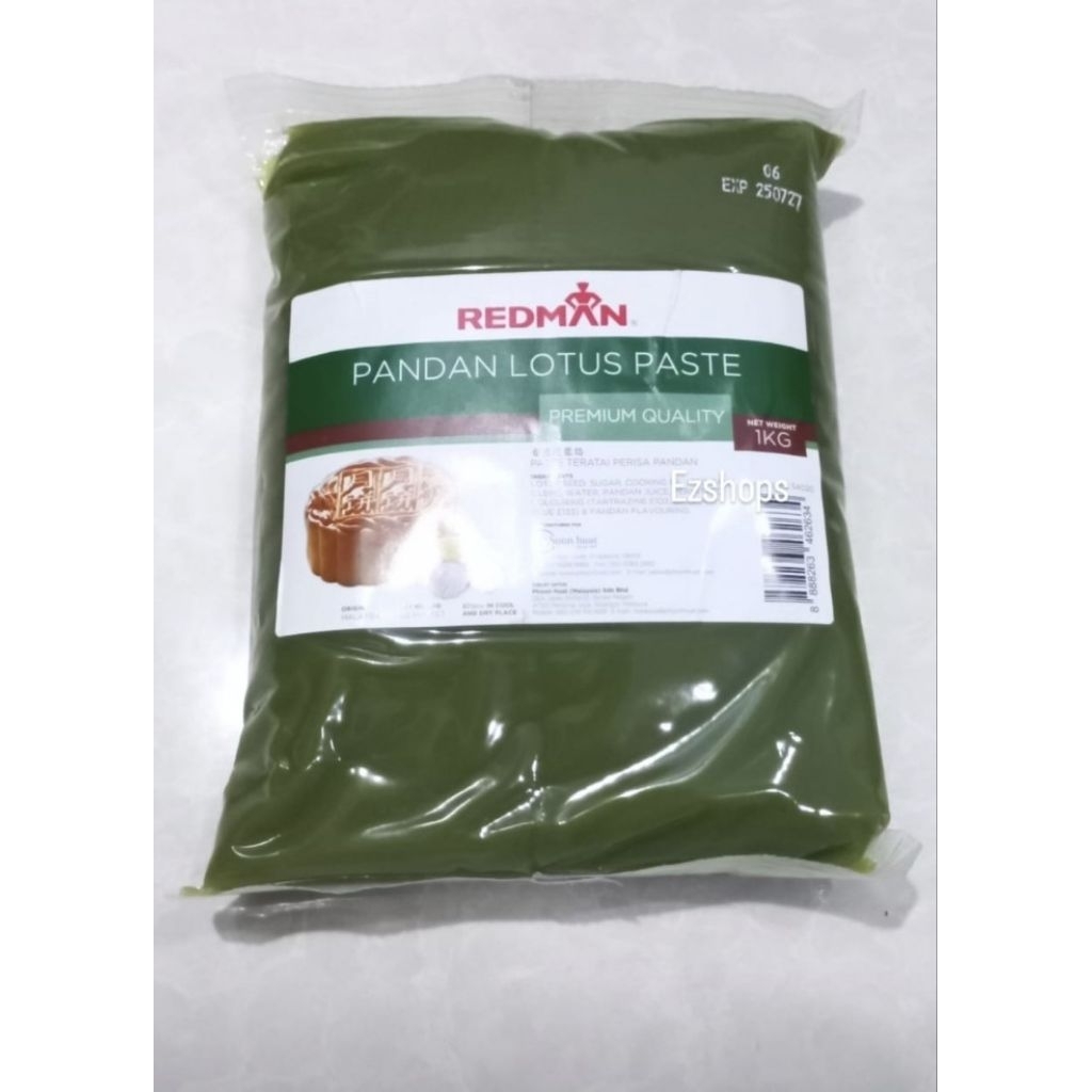 Mooncake Filling Pandan Lotus Redman Isian Mooncake Filling Mooncake