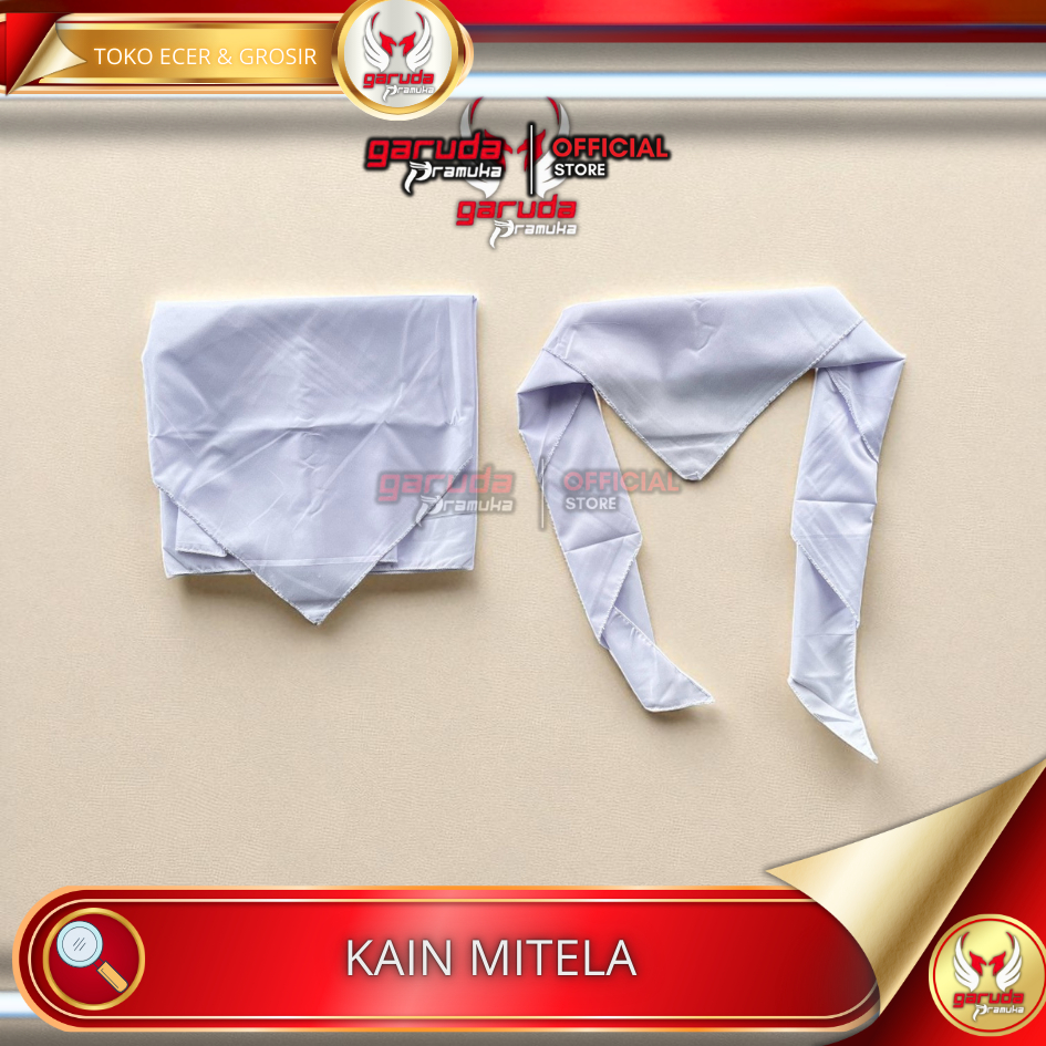 syal MITELA segitiga bahan kain katun / mitela PMR