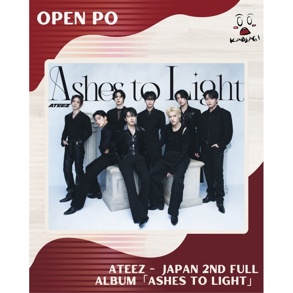 [PO] ATEEZ -  JAPAN 2nd full ALBUM「Ashes to Light