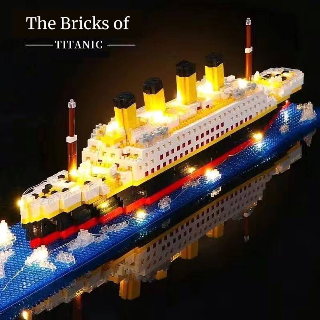 Mainan Block bangunan kapal titanic(BRICKS TITANIC)