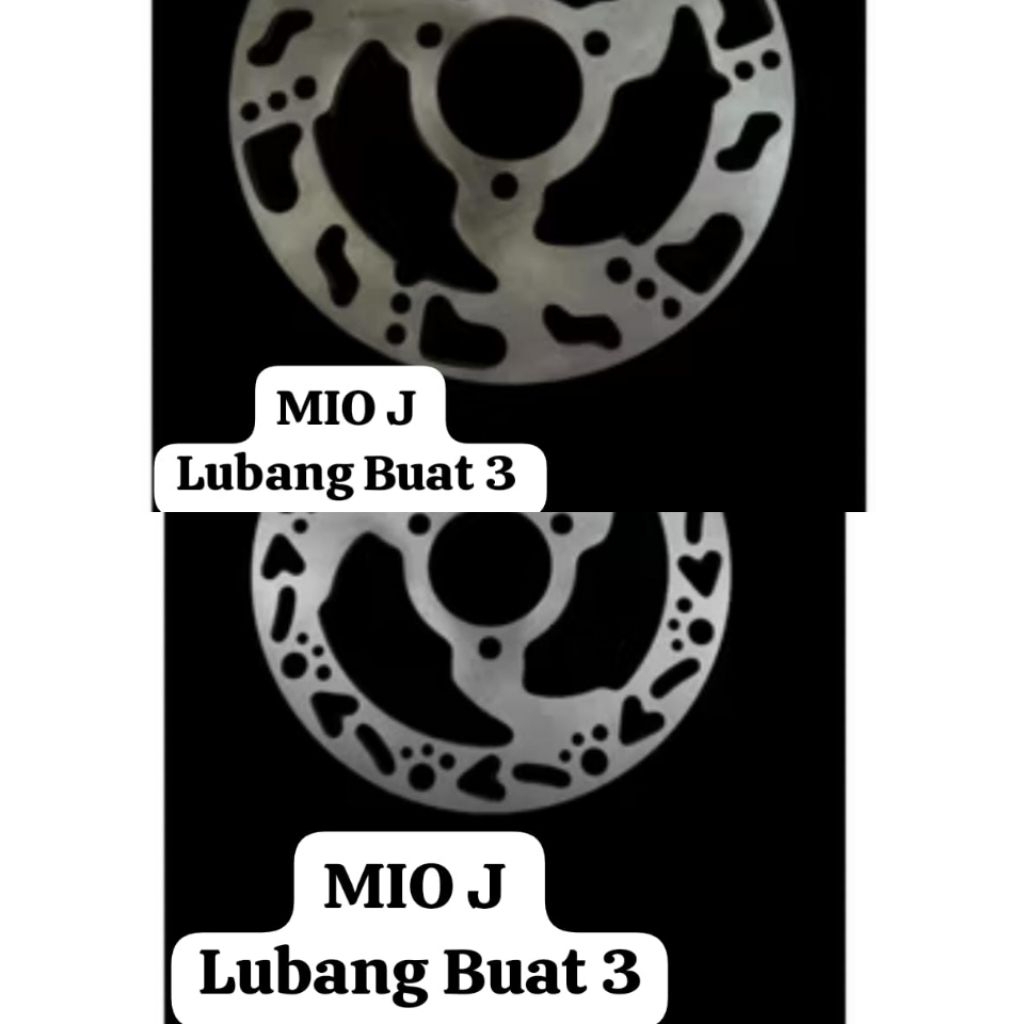 Piringan cakram depan mio J mio GT115 mio m3 DLL 3 lubang baut disc190 ''mm Sunstar motor mio j mio 
