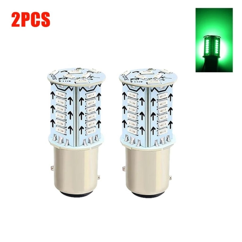 2 pcs Lampu Sinyal Belok Belakang Mobil LED Lampu Parkir Mundur 12V Untuk Mobil Truk Sepeda Motor