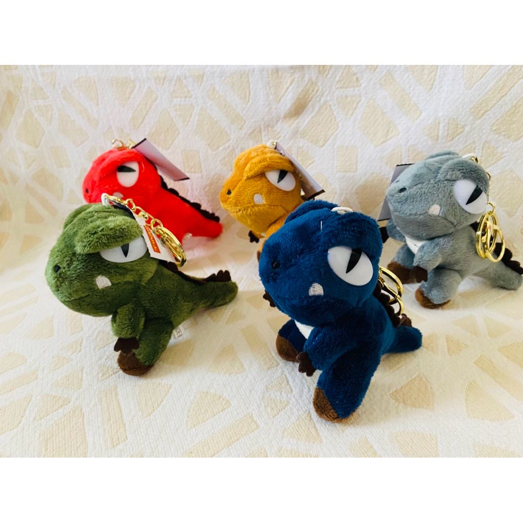 gantungan kunci boneka dinosaurus kecil lucu capitan timezone