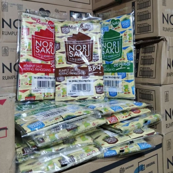 

Nori Saku Renceng 1 karton (12 pack / 240 pcs)
