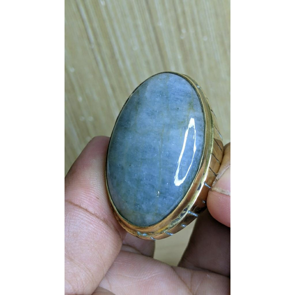 akik pandan suji biru langit