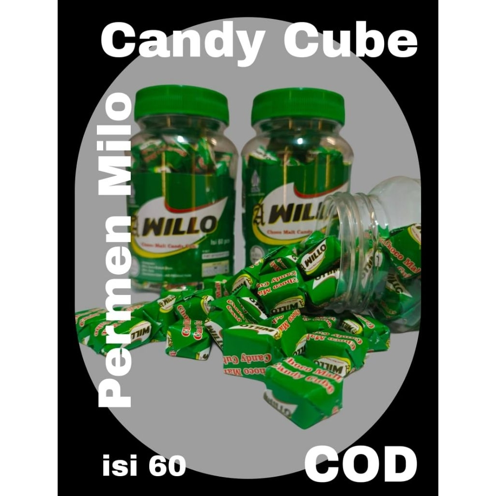 {FREE ONGKIR }Permen Cube miilo Awillo viral