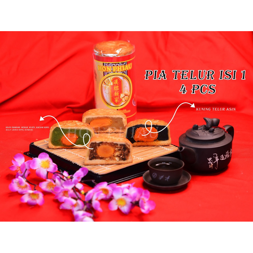 

Non Halal - Kue Pia Spesial Isi 1 Telur Hon Phiau Singkawang