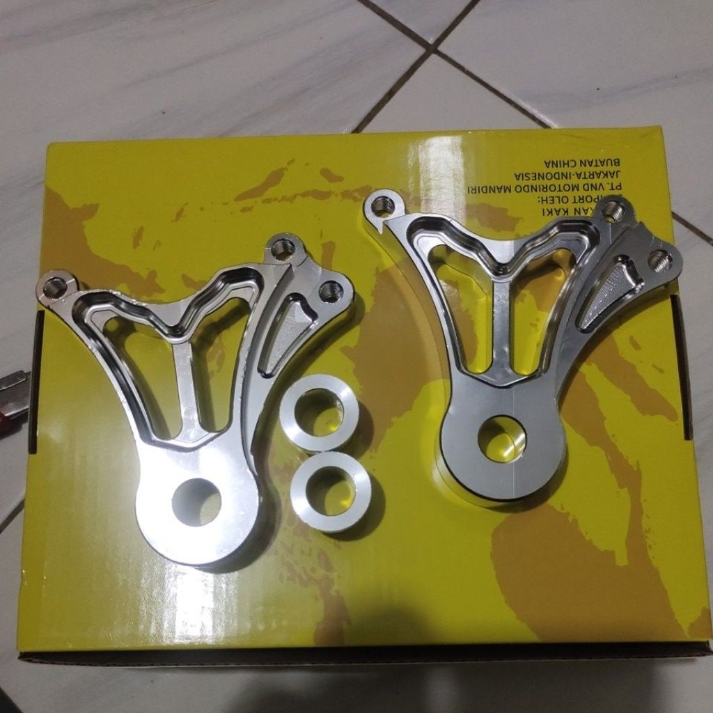 BRAKET BELAKNG 2 PISTON NINJA R SS FUL CNC KALIPER 2 PISTON KTC BRMBO DLL
