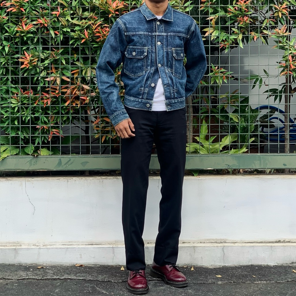 Vtg 90s Levis 507 Type ll Trucker Jacket Made In Japan🇯🇵