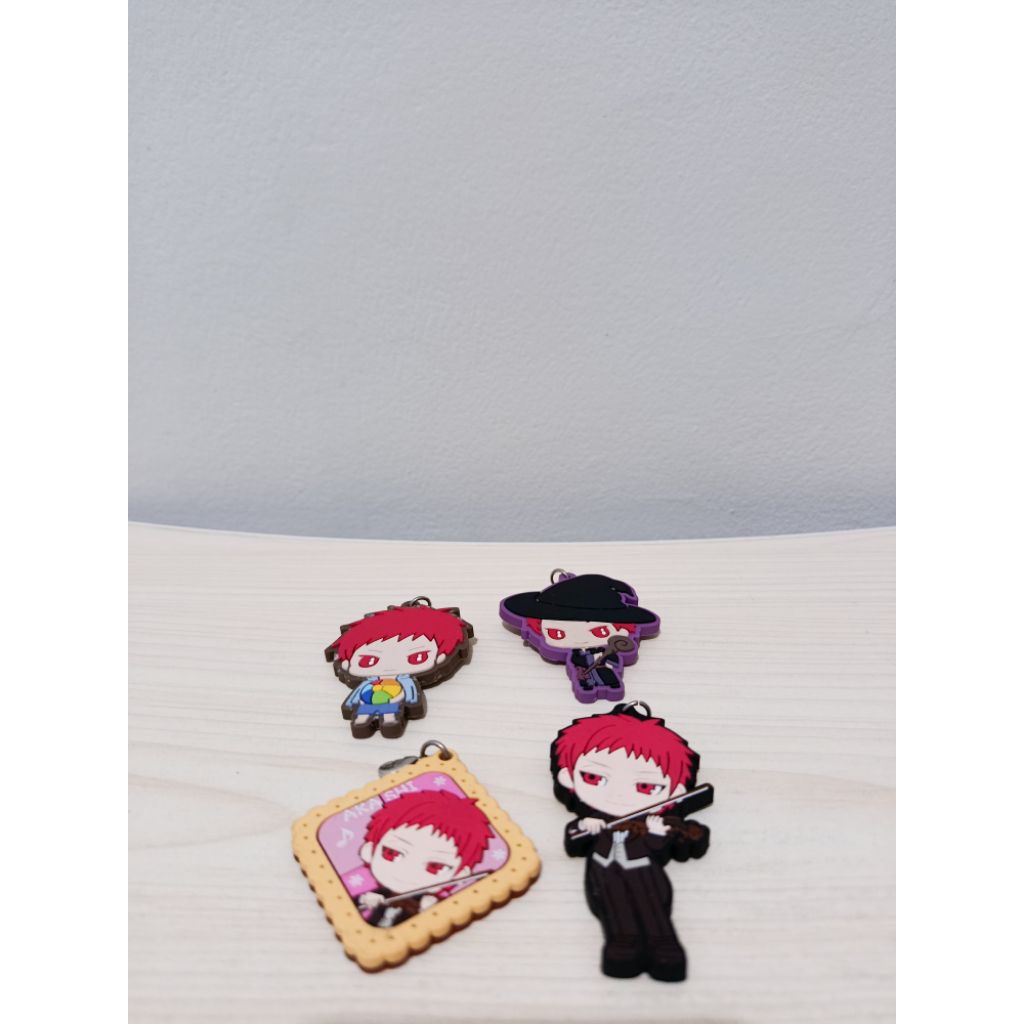 Rubber strap/Keychain/Gantungan Akashi Seijuro (Kuroko no Basket)