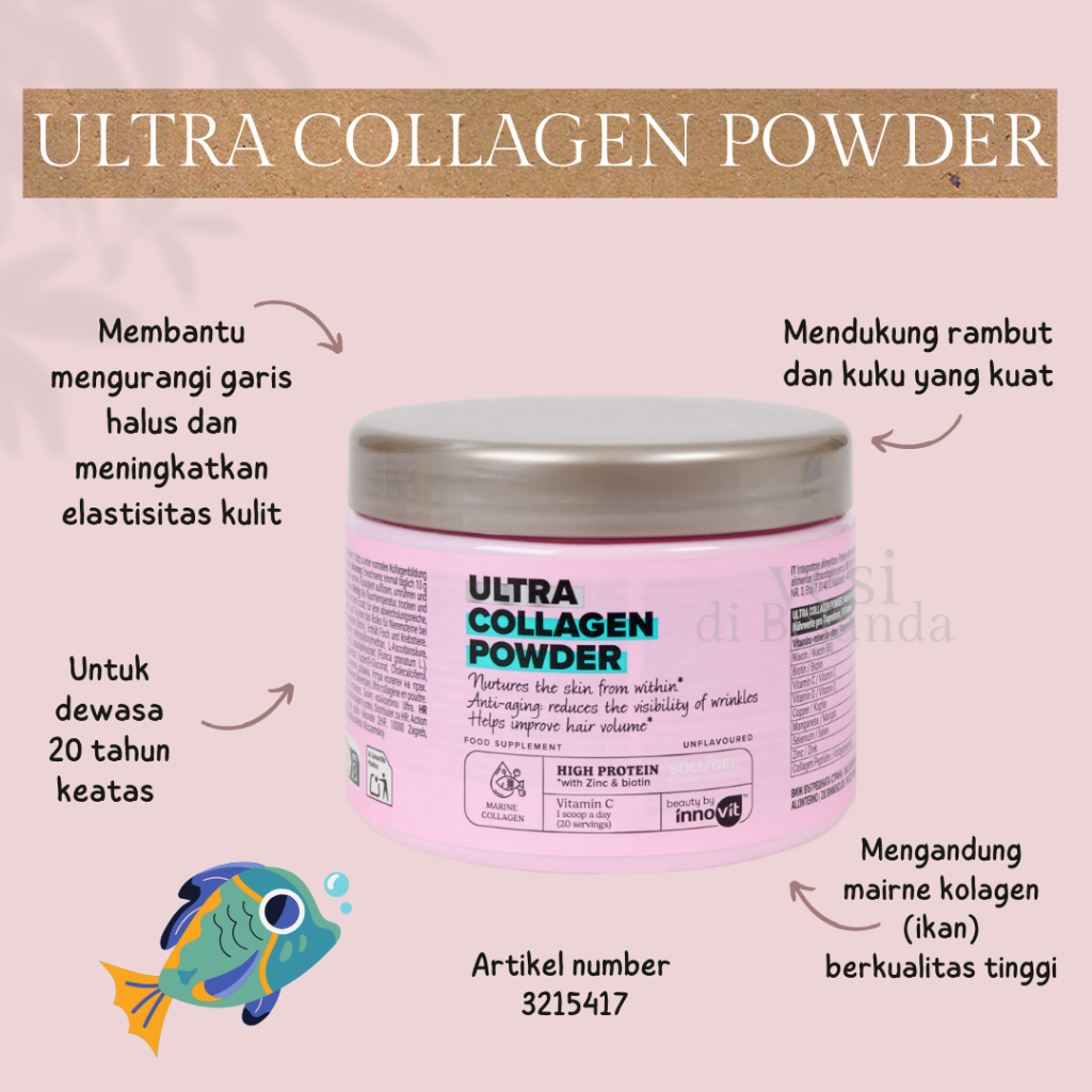 INNOVIT ULTRA MARINE COLLAGEN POWDER ORIGINAL BELANDA
