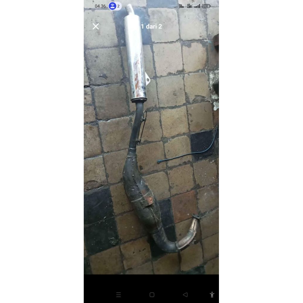 knalpot ninja rr original