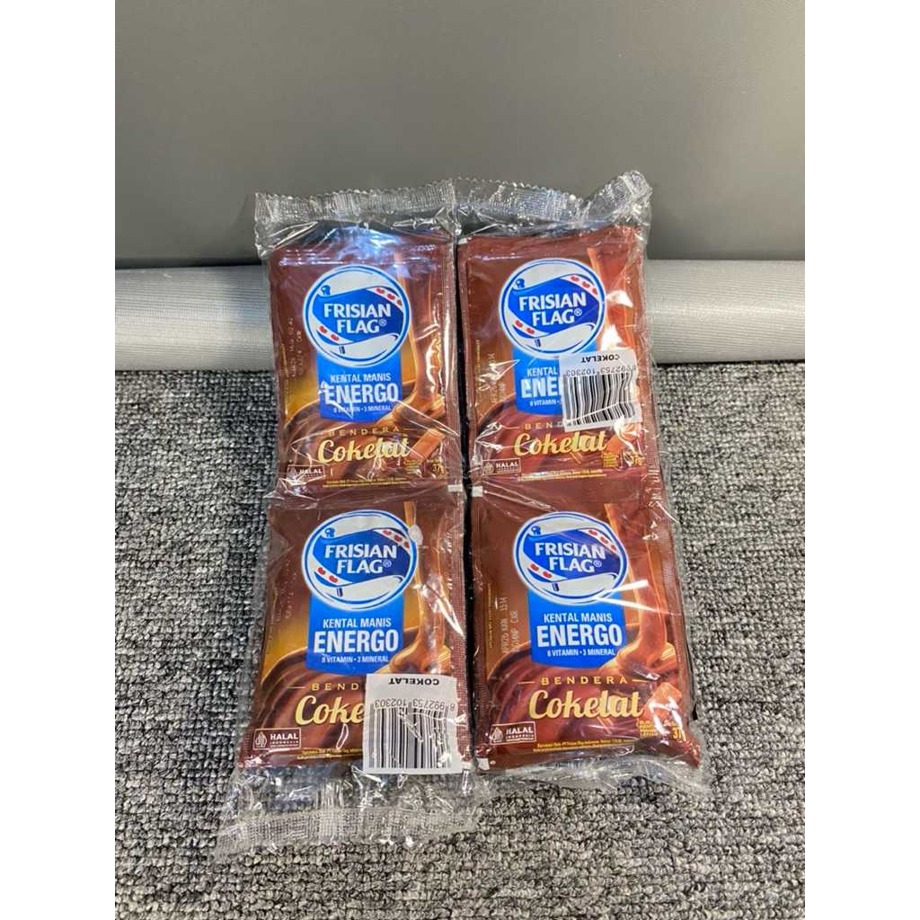 grosir SUSU KENTAL MANIS FRISIAN FLAG  COKELAT @6 sachet