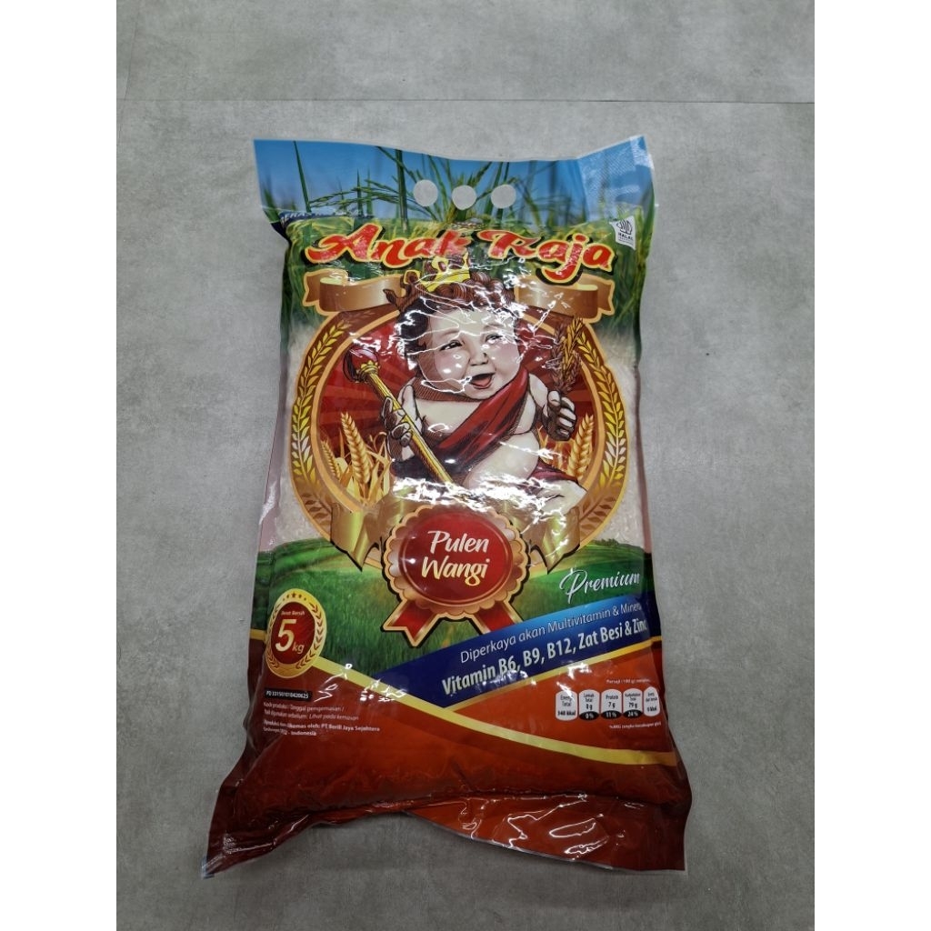 

ANAK RAJA BERAS PULEN WANGI PREMIUM KEMASAN 5 KG