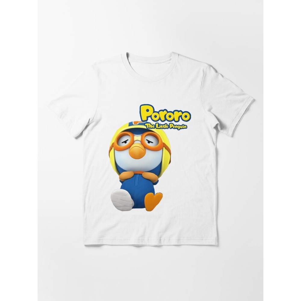 Kaos Anak Vintage Cartoon Poororo Pinguin - Vintage Movie Essential T-Shirt