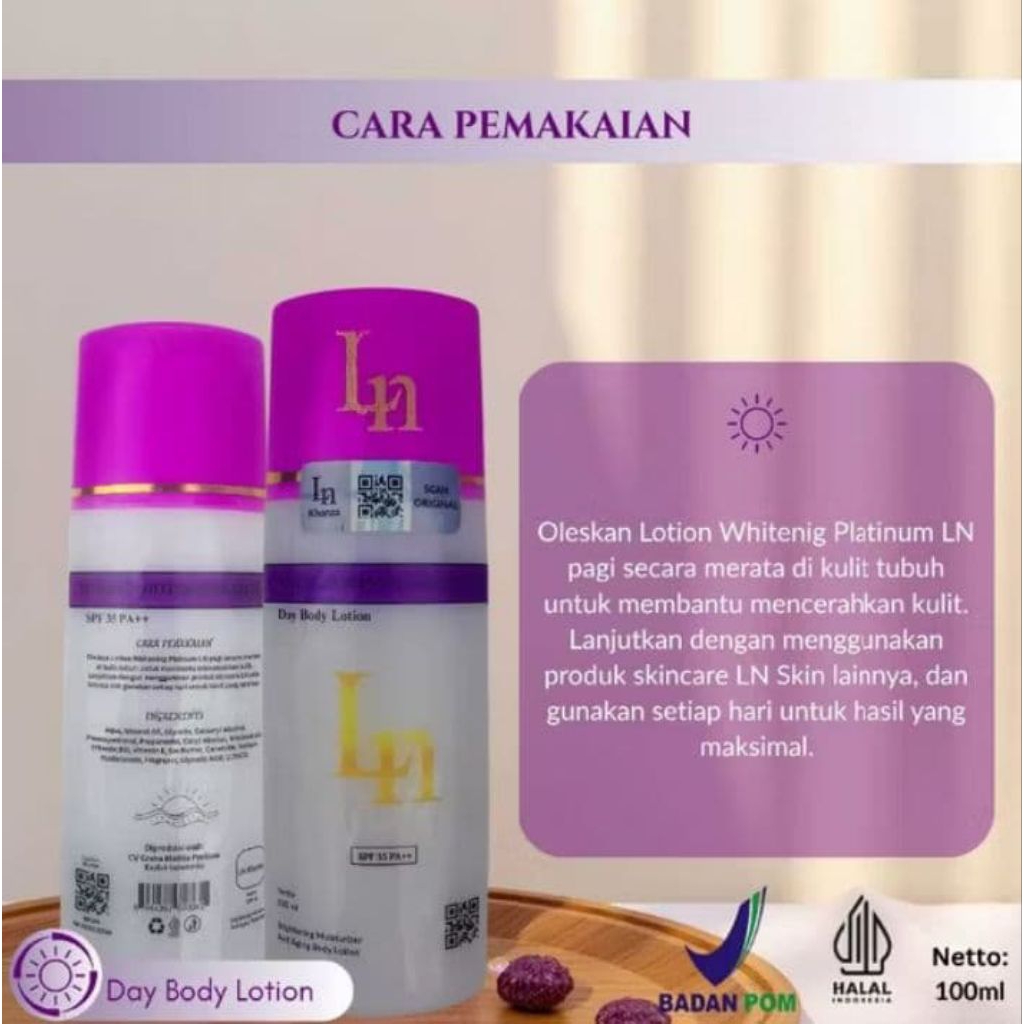 LN handbody dosting anggur bpom