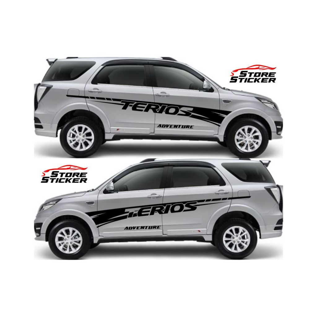 NEW STIKER MOBIL TERIOS ADVENTURE DAIHATSU STIKER CUTTING VARIASI