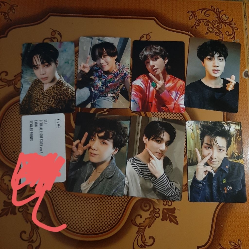 photocard bts army bomb 3 official