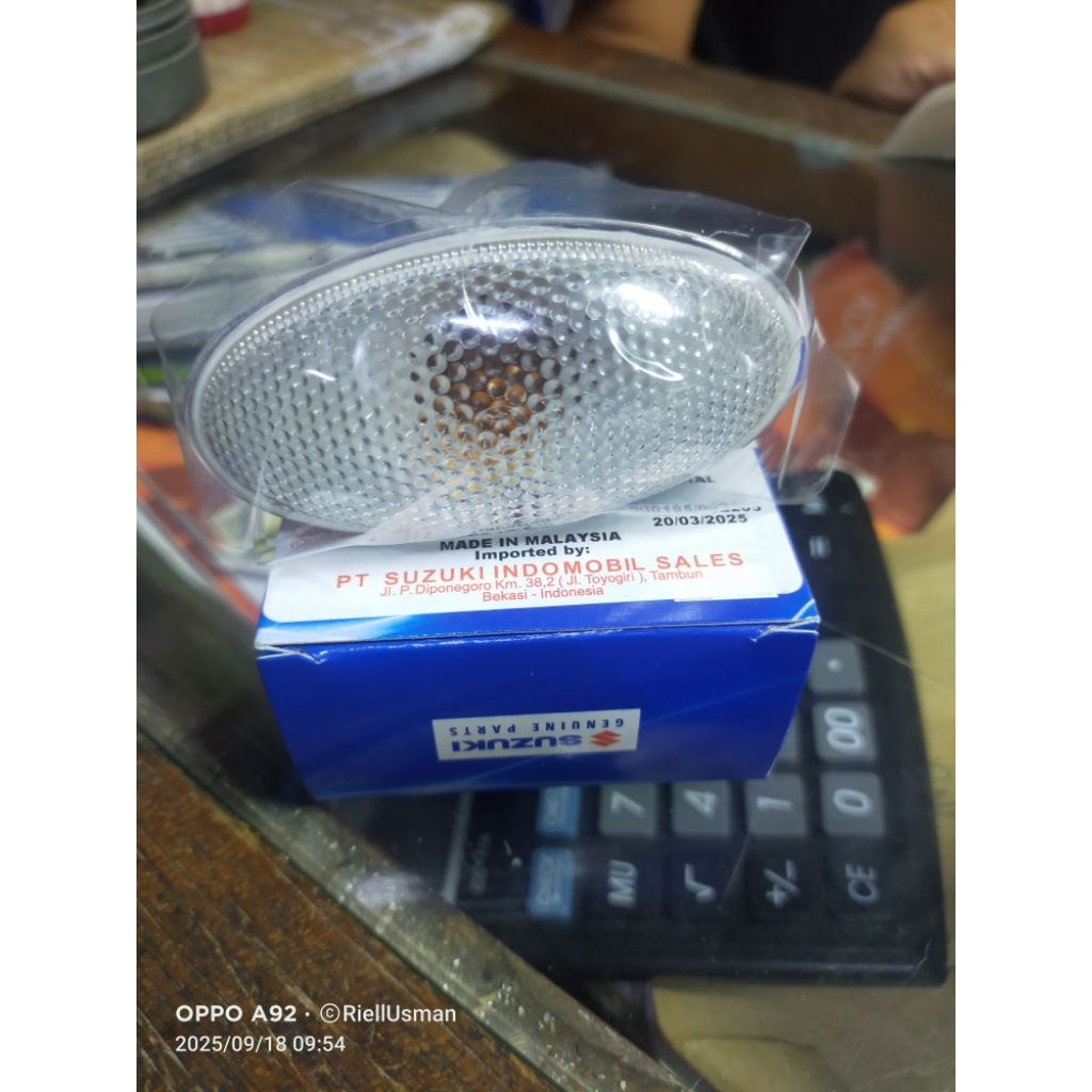 Lampu Sen Fender samping Suzuki Ertiga/ Apv/All new Swift/All new Ertiga