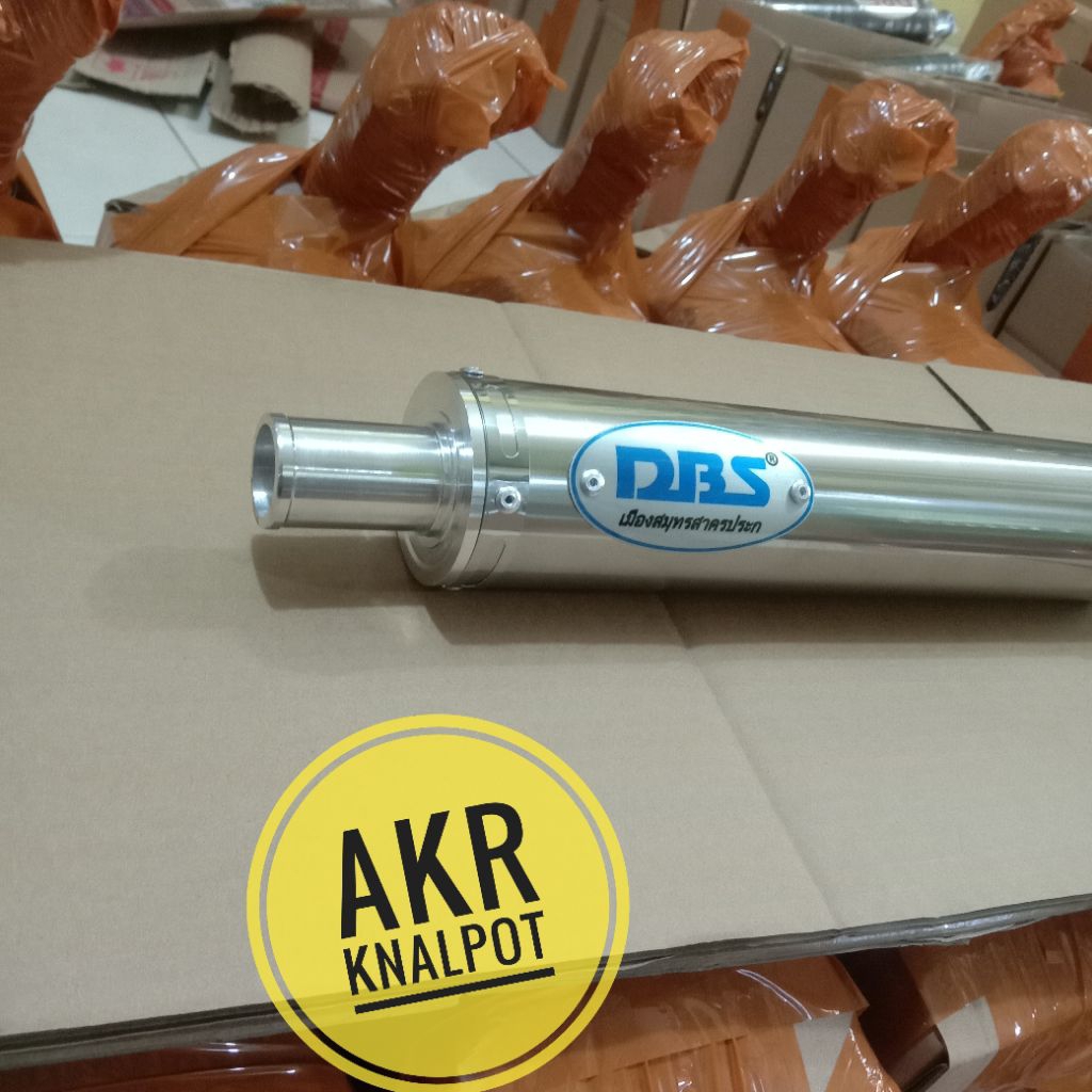 Knalpot Ninja 2 tak DBS Thailand moncong lurus