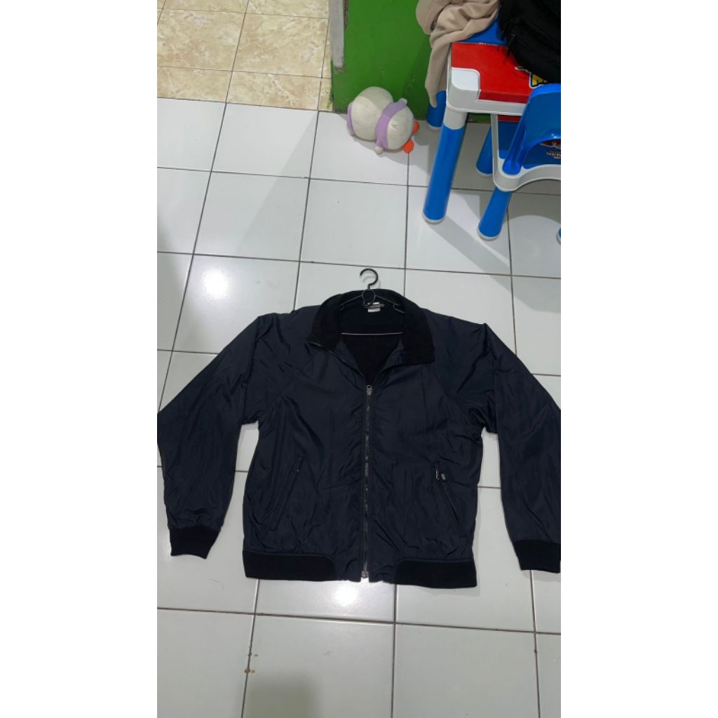 Jacket outdoor dalam polar hangat