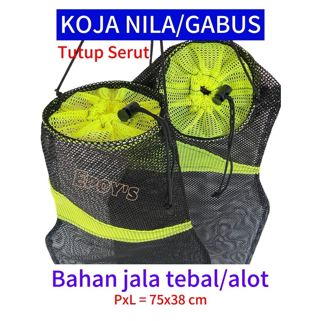 EPOY'S KOJA IKAN PANCING KUAT TEBAL TERBARU 2025 KORANG KERAMBA JALA IKAN GABUS NILA MAS KOLAM SUNGA