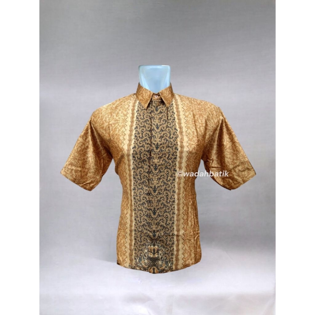 Batik Pendek ✓ Batik silky | batik satin | batik semi sutera | kain semi sutra | batik silky premium